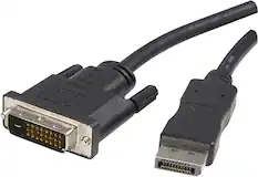 Angle. StarTech.com - DisplayPort to DVI Video Converter Cable - Black.