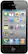 Front Standard. Apple® - iPhone® 4 with 16GB Memory - Black (AT&T).