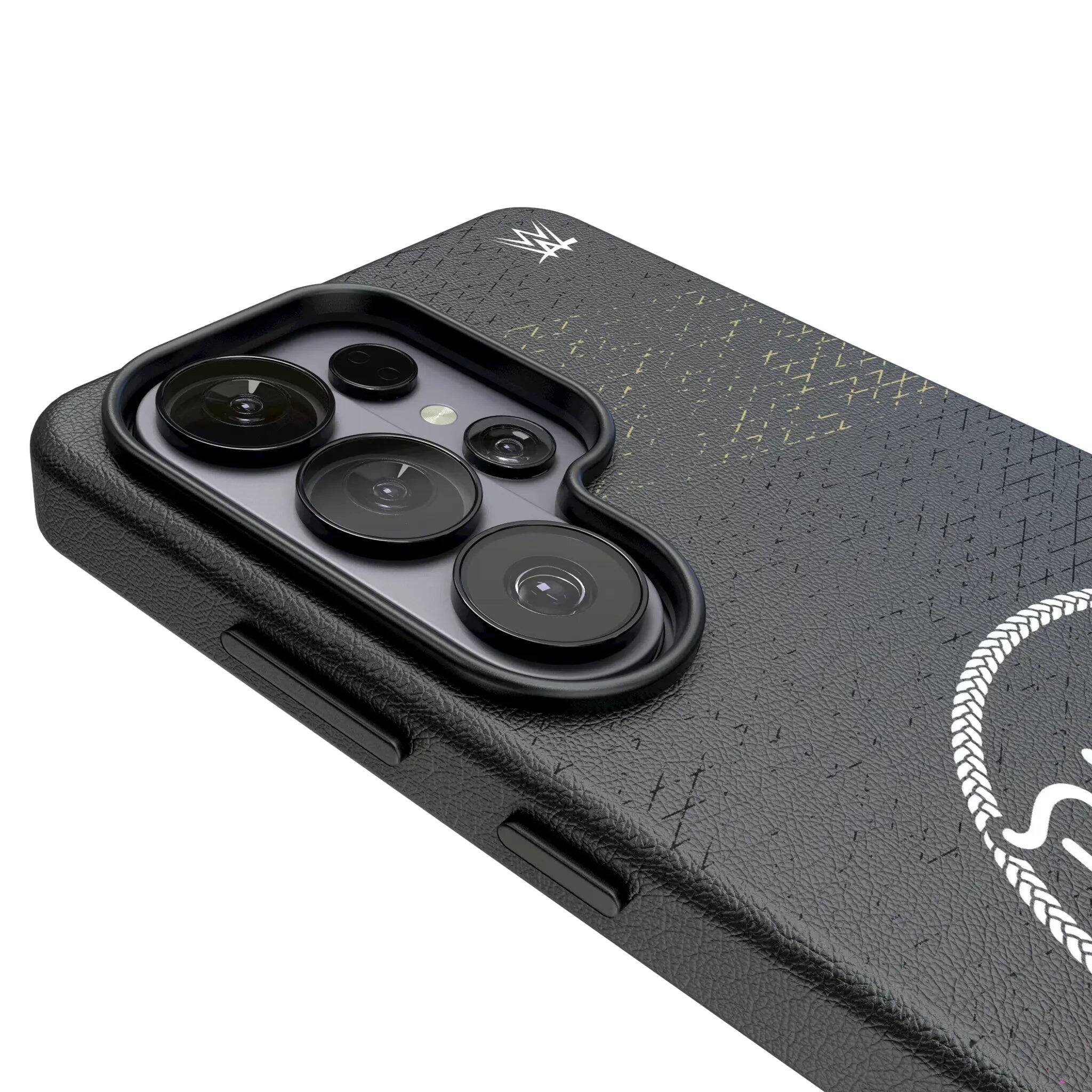Left. Keyscaper - WWE Steel MagSafe Compatible Phone Case  - Samsung Galaxy S26+ - Bianca Belair.
