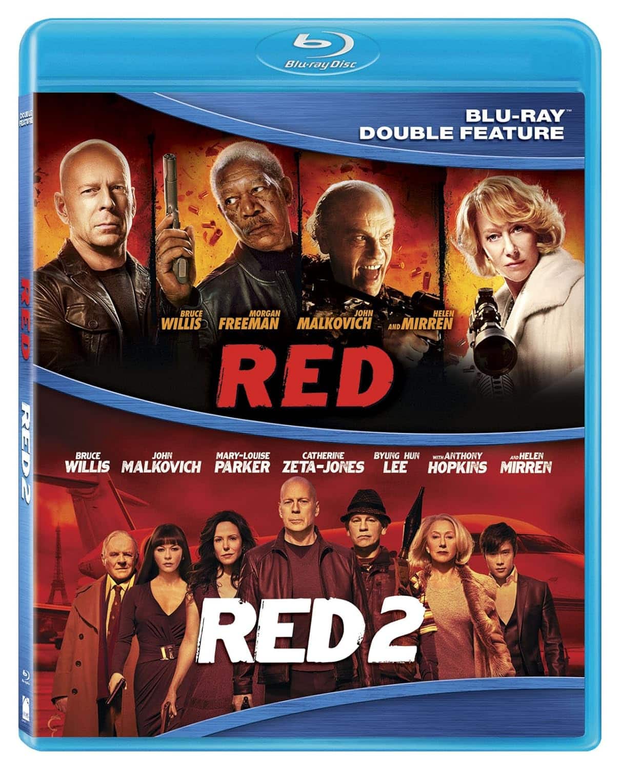 Front. Red: Special Edition / Red 2 (Double Feature) (Blu-ray).