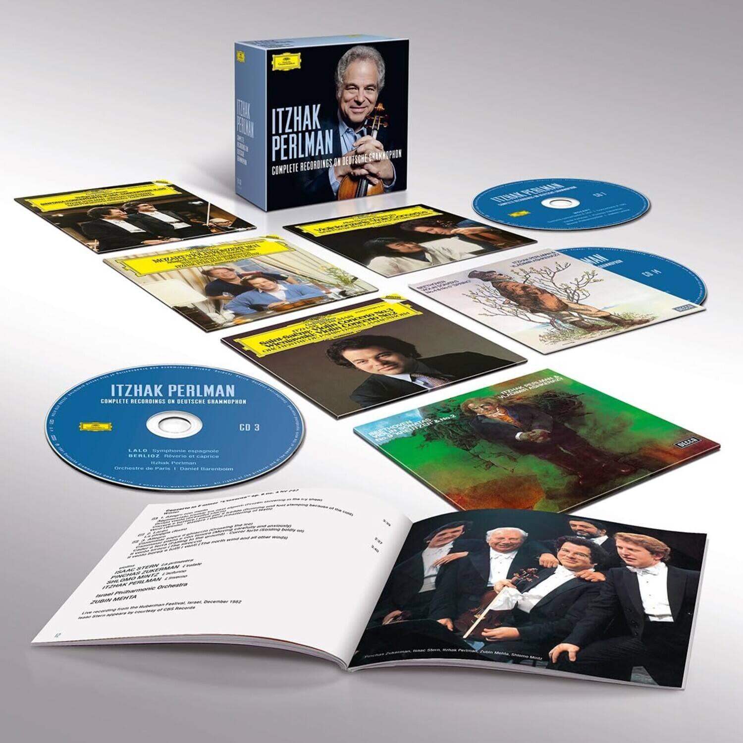 ITZHAK PERLMAN  
COMPLETE RECORDINGS ON DEUTSCHE GRAMMOPHON  

CD 3  
LAULO: Symphonische Entwürfe  
BERLIOZ: Harold in Italien  
Orchester des Bayerischen Rundfunks  
Dirigiert von Daniel Barenboim  

ITZHAK PERLMAN  
COMPLETE RECORDINGS ON DEUTSCHE GRAMMOPHON  

CD 3  
LAULO: Symphonische Entwürfe  
BERLIOZ: Harold in Italien  
Orchester des Bayerischen Rundfunks  
Dirigiert von Daniel Barenboim  

ITZHAK PERLMAN  
COMPLETE RECORDINGS ON DEUTSCHE GRAMMOPHON  

CD 3  
LAULO: Symphonische Entwürfe  
BERLIOZ: Harold in Italien  
Orchester des Bayerischen Rundfunks  
Dirigiert von Daniel Barenboim  

ITZHAK PERLMAN  
COMPLETE RECORDINGS ON DEUTSCHE GRAMMOPHON  

CD 3  
LAULO: Symphonische Entwürfe  
BERLIOZ: Harold in Italien  
Orchester des Bayerischen Rundfun