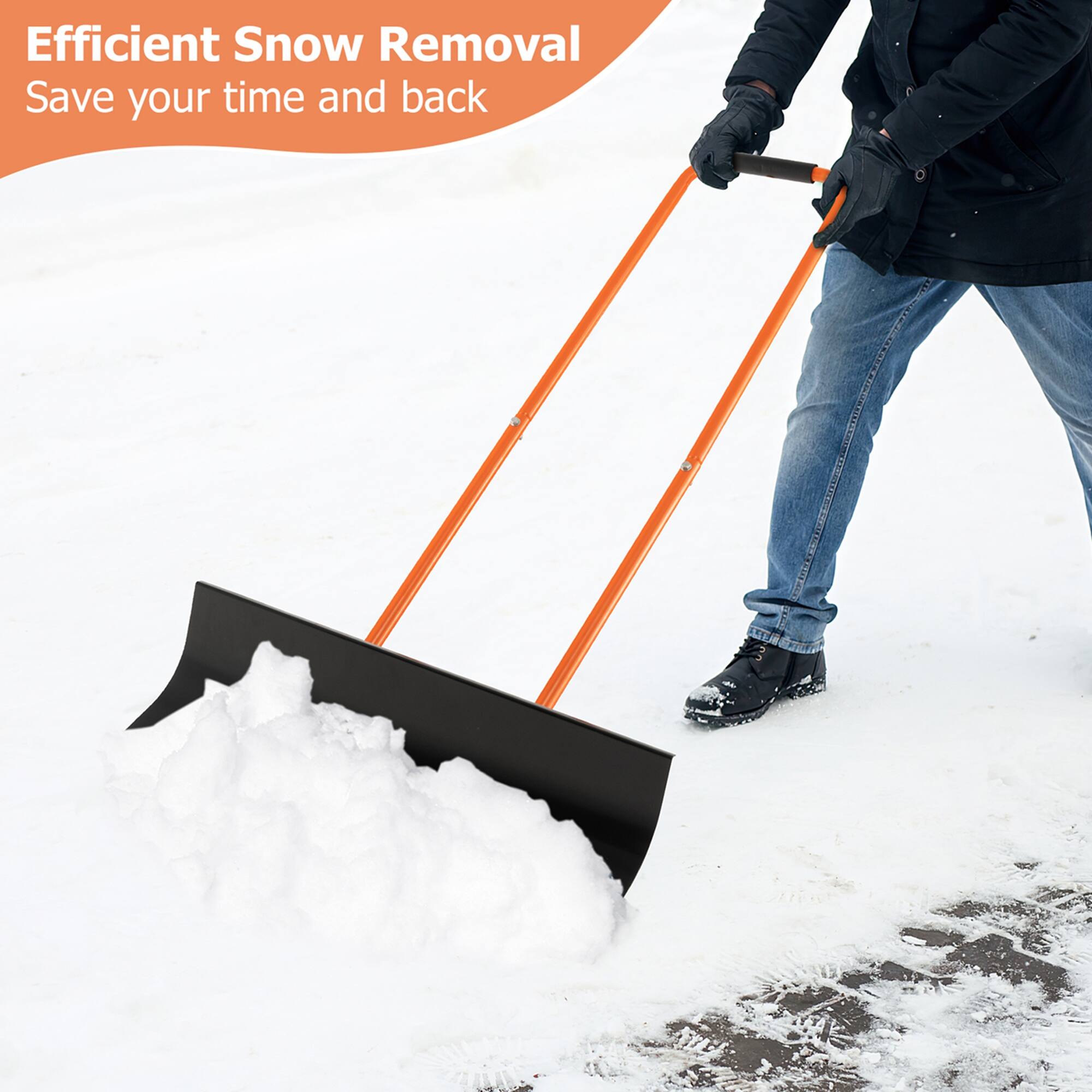 Efficient Snow Removal: Save your time and back.
