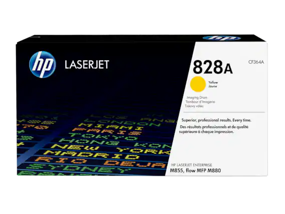 HP LASERJET
828A
CF364A
Yellow
Jaune
Tambour d'Imagerie
Imaging Drum
Tambour d'Imagerie
Superior, professional results. Every time.
Des résultats professionnels et de qualité supérieure à chaque impression.
HP LASERJET ENTERPRISE
M855, flow MFP M880