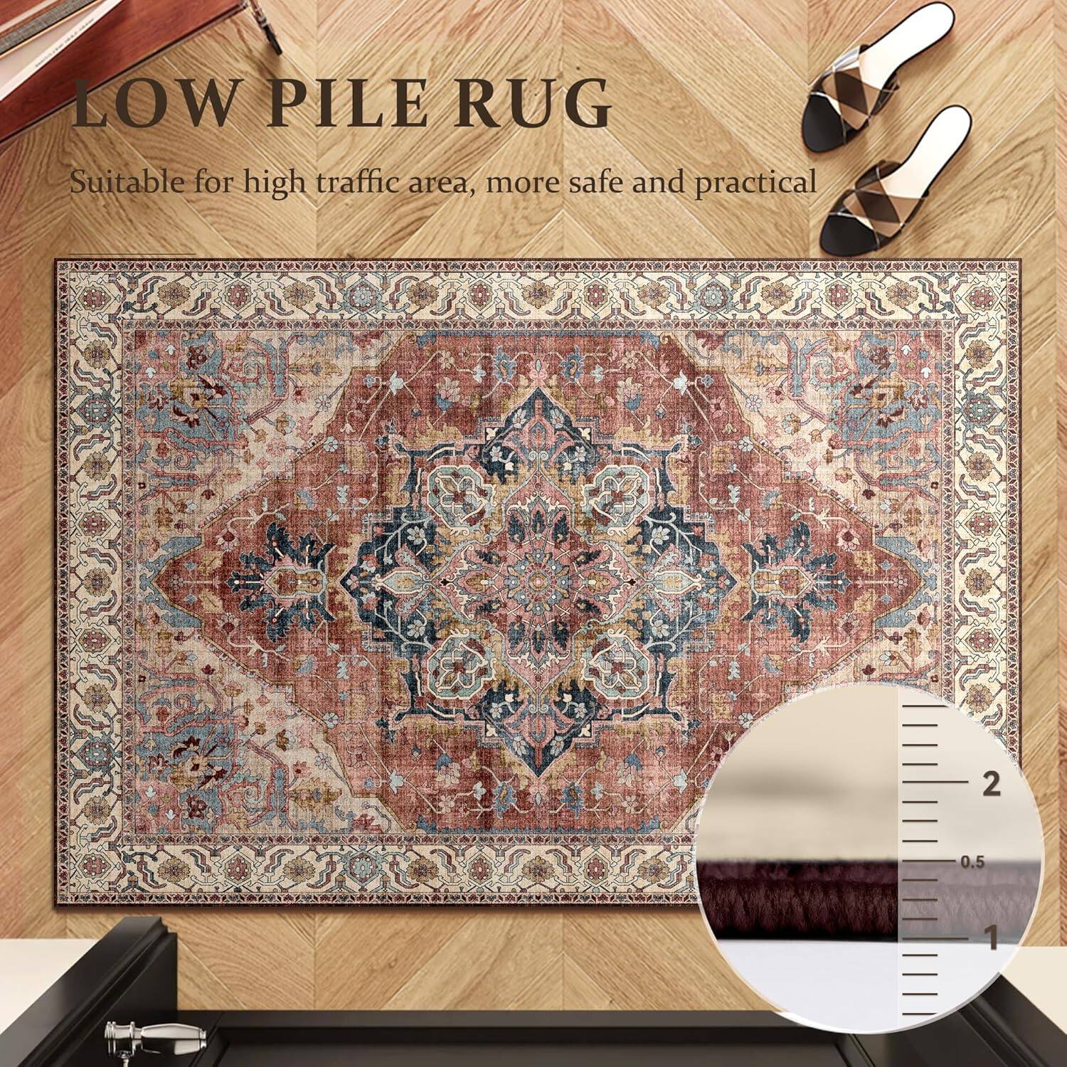 LOW PILE RUG  
Suitable for high traffic area, more safe and practical  

2  
0.5  
1