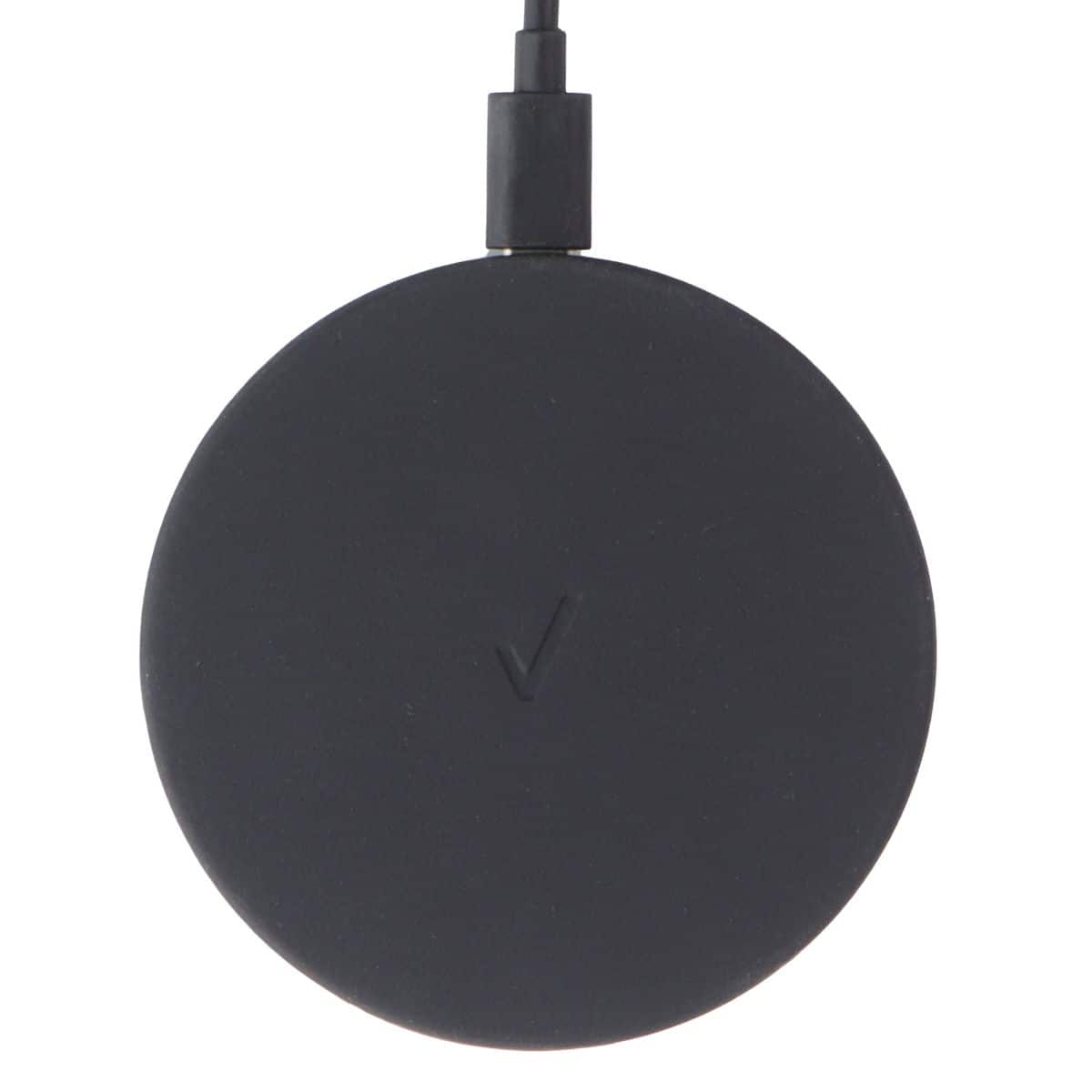 Verizon - 15W Qi Wireless Charging Pad - Compact Wireless Charger - Black