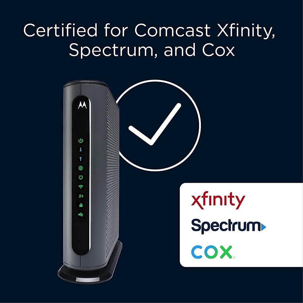 Certified for Comcast Xfinity, Spectrum, and Cox

Xfinity  
Spectrum  
COX