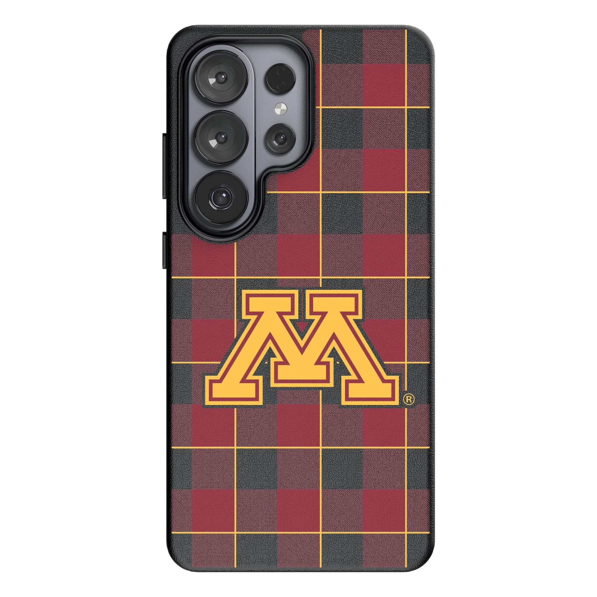 Keyscaper - NCAA - Minnesota Golden Gophers Plaid Galaxy Magnetic Bump Case - S26 Plus - Black price history on PriceWatchPro