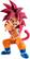 Left. Bandai - Super Saiyan 4 - Son Goku (Mini) Daima - Dragon Ball Masterlise Ichibansho 3.9" Figure.