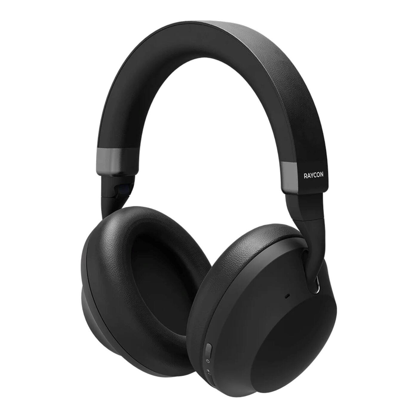 Front. Raycon - Everyday Headphones Pro - Black.