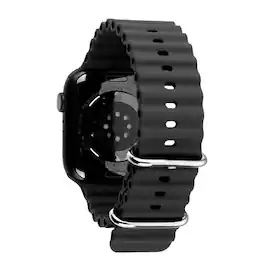 Echelon - ComfyFit Silicone Strap for Apple Watch 45mm - Black