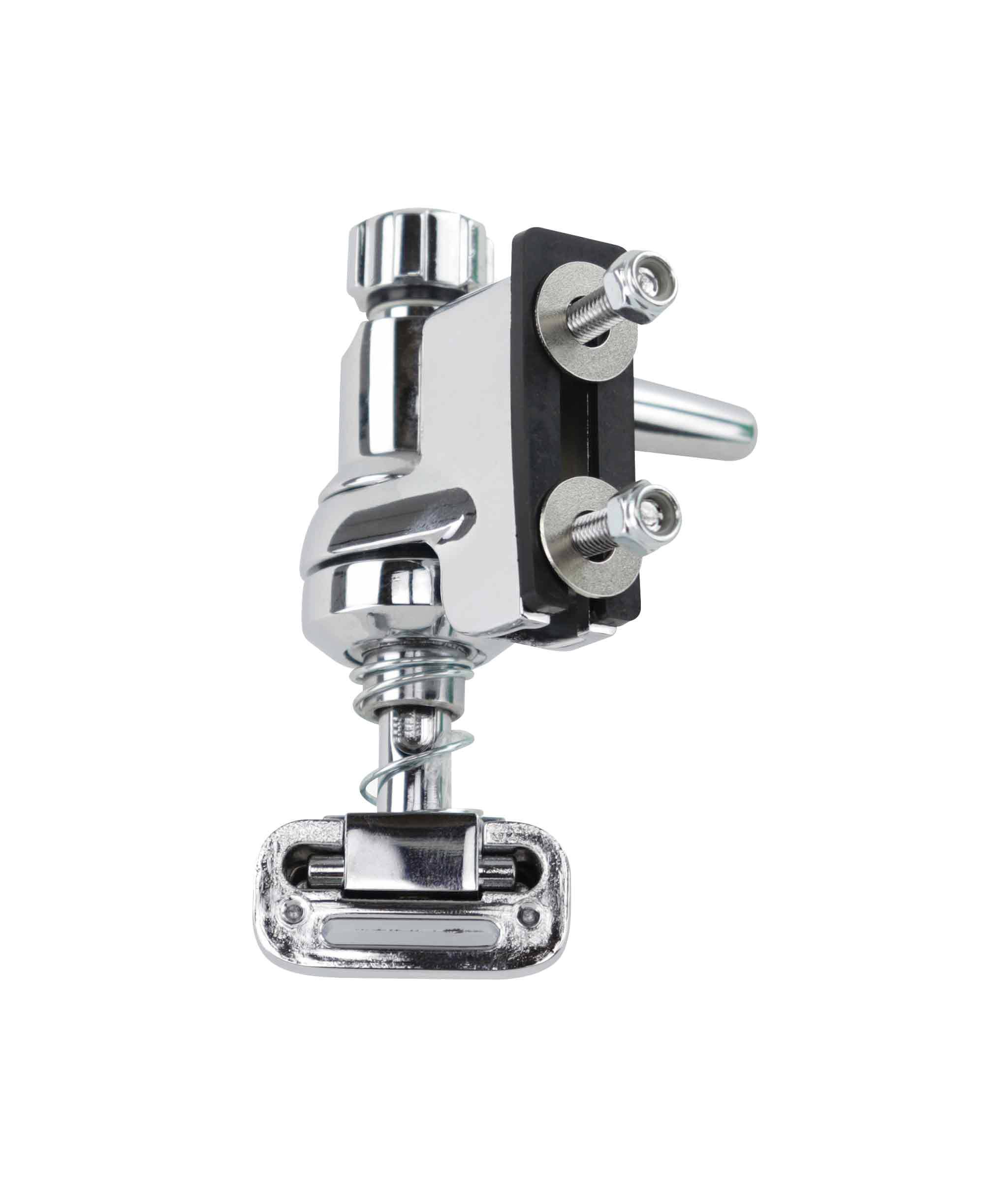 Back. Gibraltar Hardware - Dunnett Roto Style R7 3-Position Snare Drum Throw Off w/ Swivel Lever Quick Release Clamp & Adjustable Friction Control.