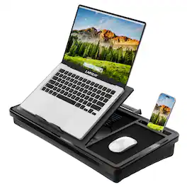 LapGear - Ergonomic Pro Lap Desk - Black