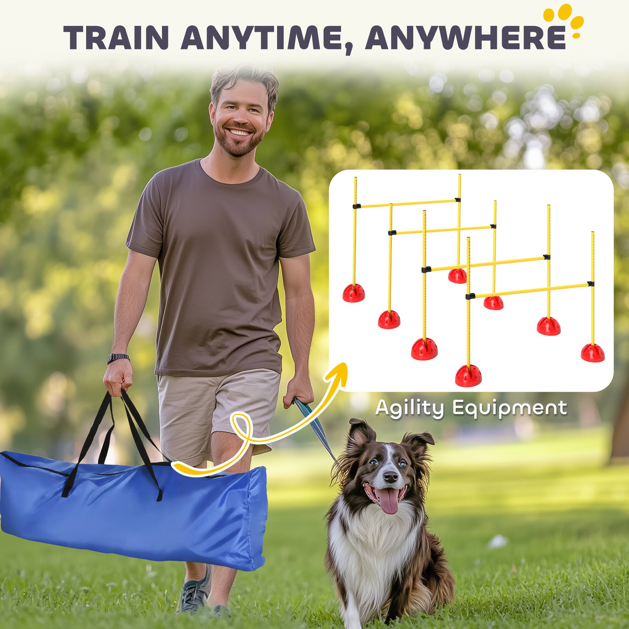 TRAIN ANYTIME, ANYWHERE

Agility Equipment