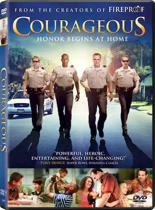 Front. Courageous - DVD.