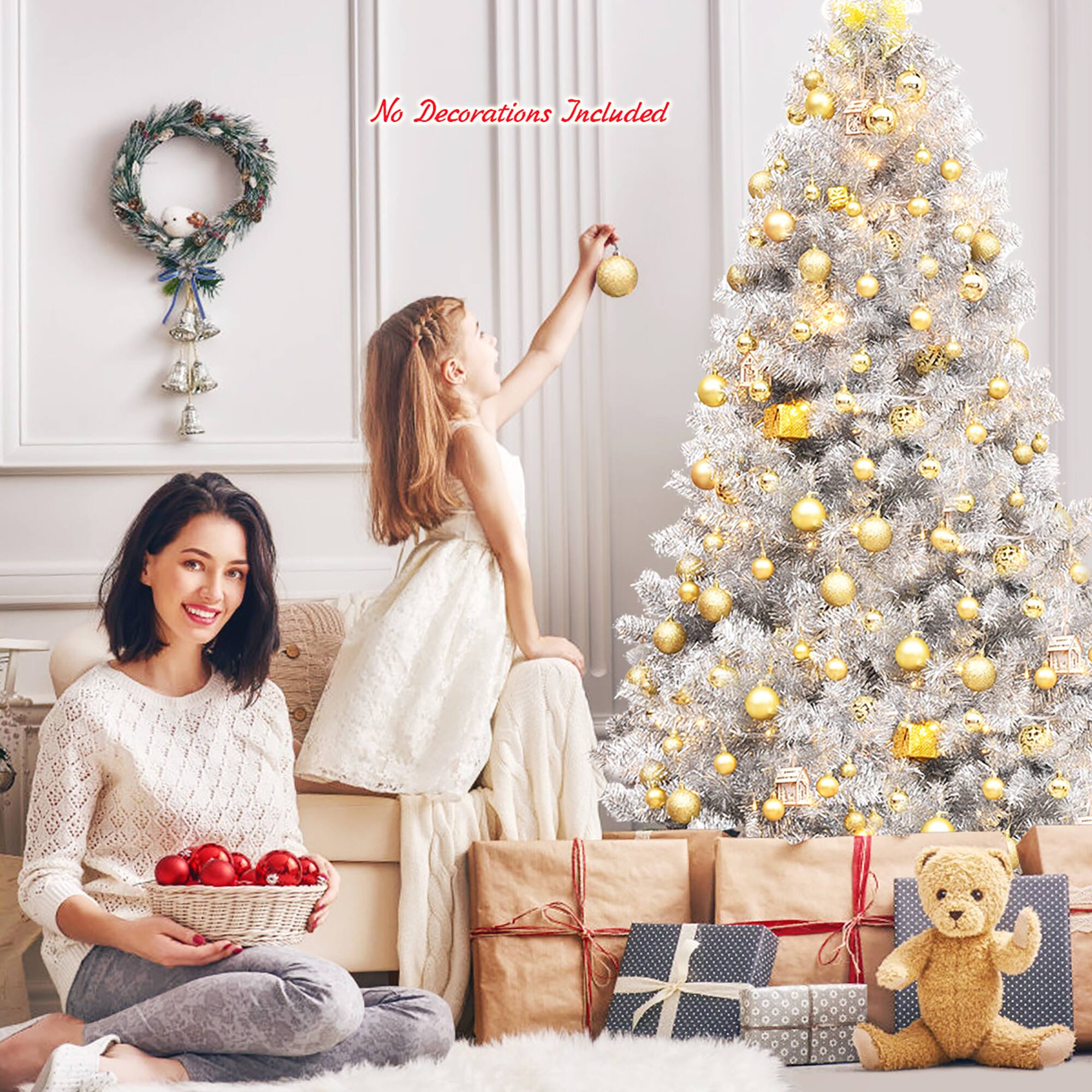 No Decorations Included