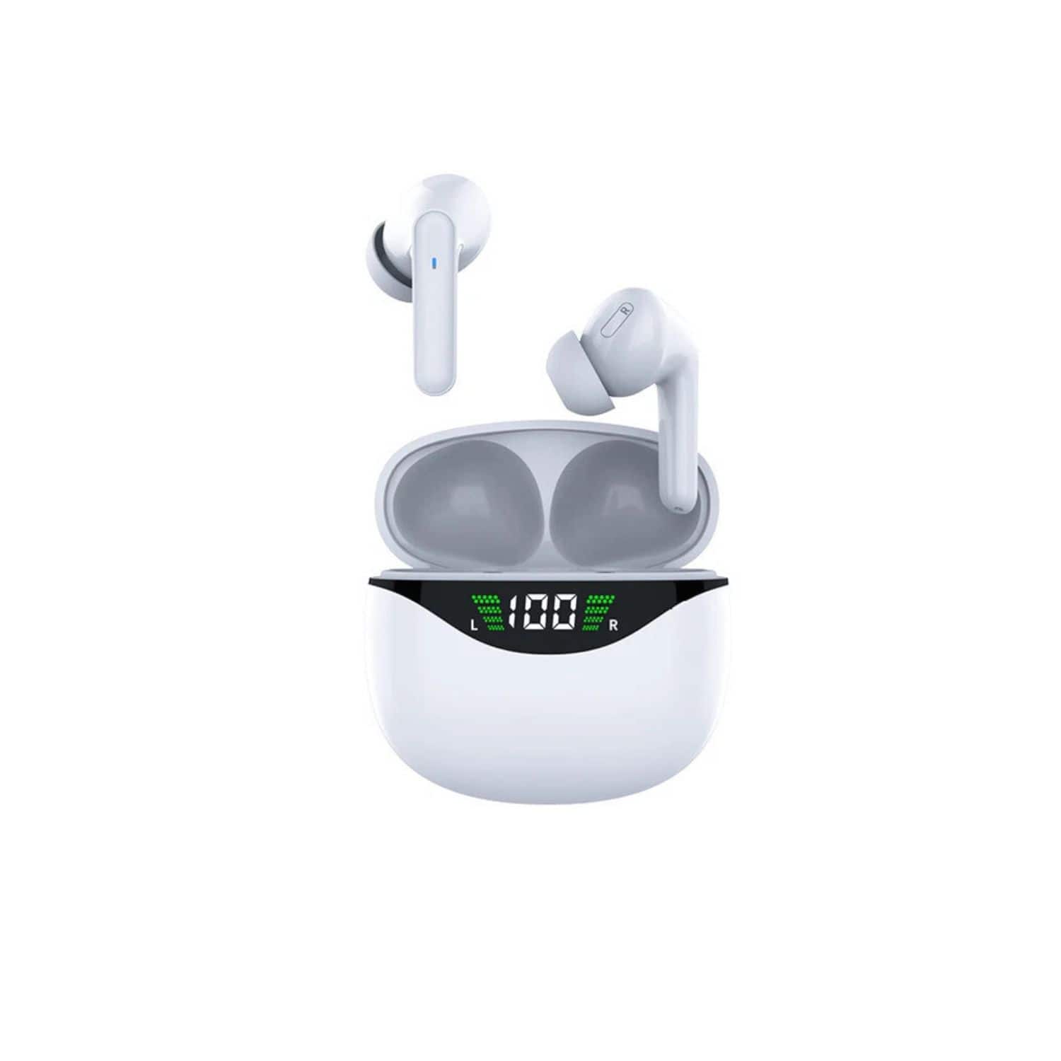 Stock Preferred - Bluetooth 5.3 Wireless Earbuds – Noise Cancelling In-Ear Headset w/ Charging Case & HD Mic