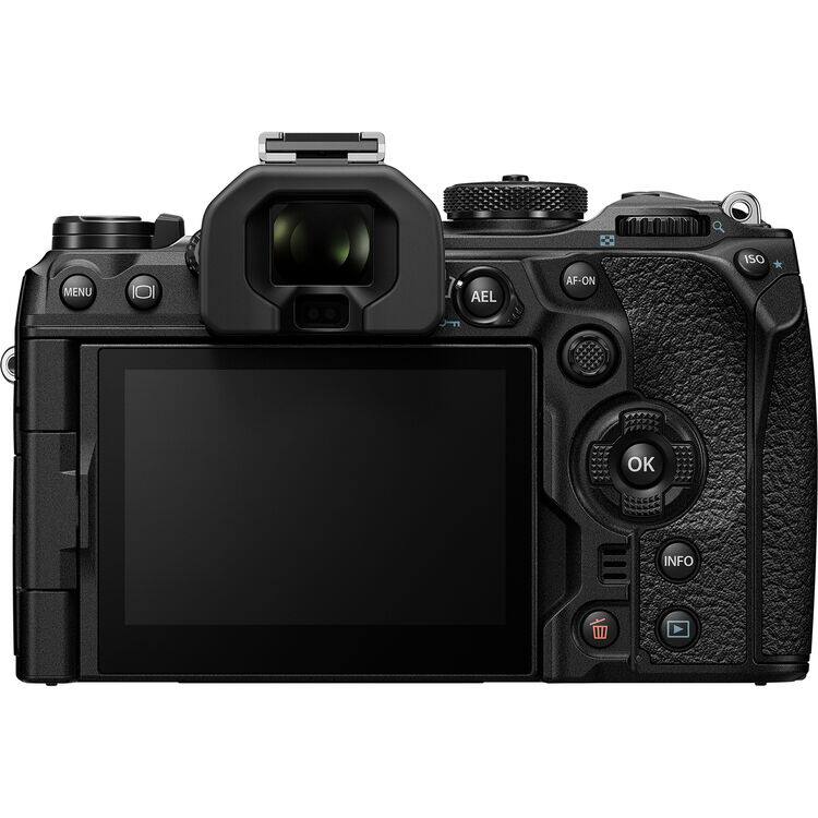 MENU, ISO, AEL, AF-ON, OK, INFO