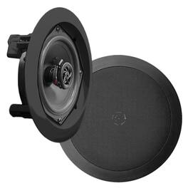 Pyle - 5.25'' Home In-Wall / Ceiling Speakers - Black