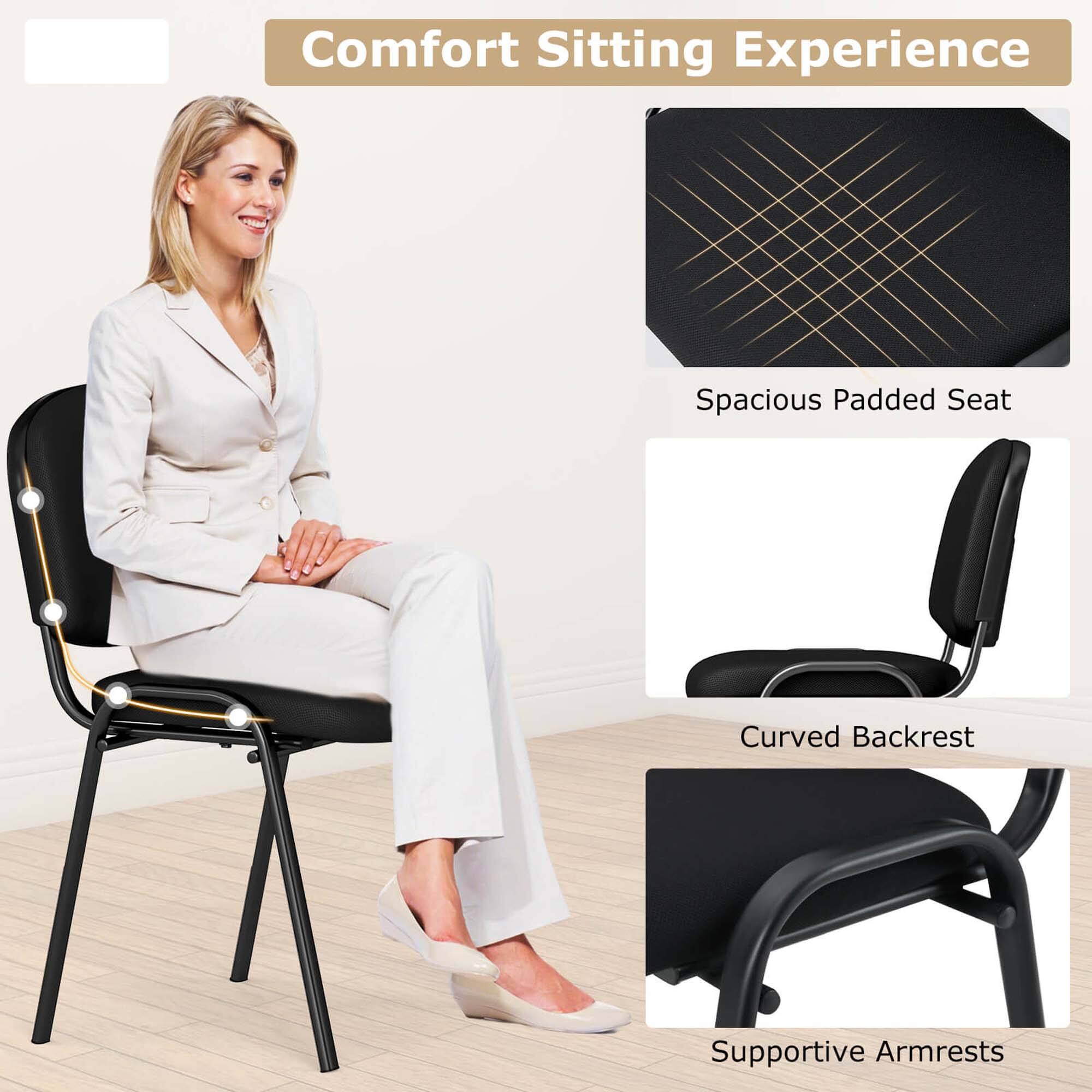 Comfort Sitting Experience

Spacious Padded Seat
Curved Backrest
Supportive Armrests