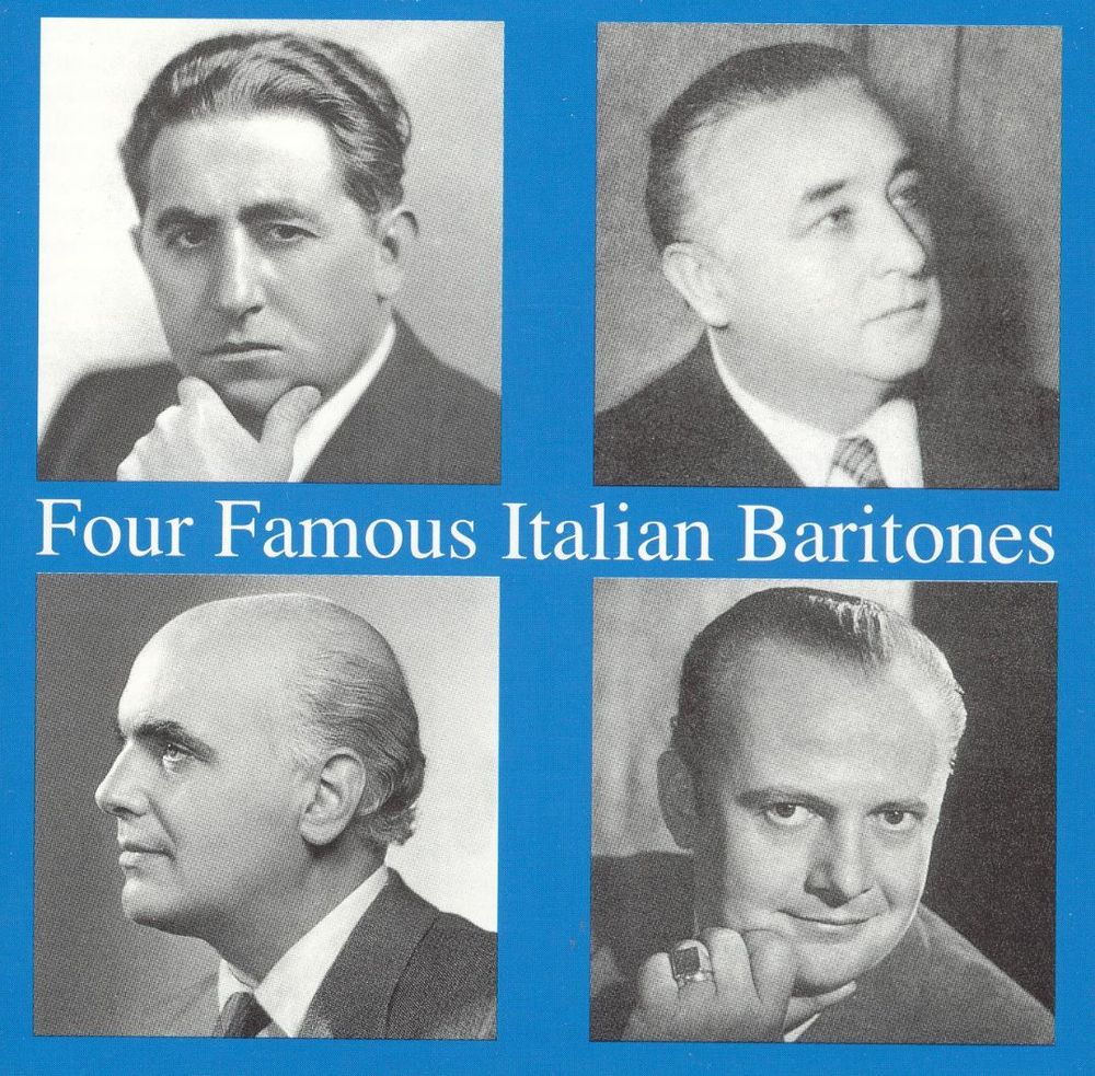 Best Buy: Four Famous Italian Baritones [CD]