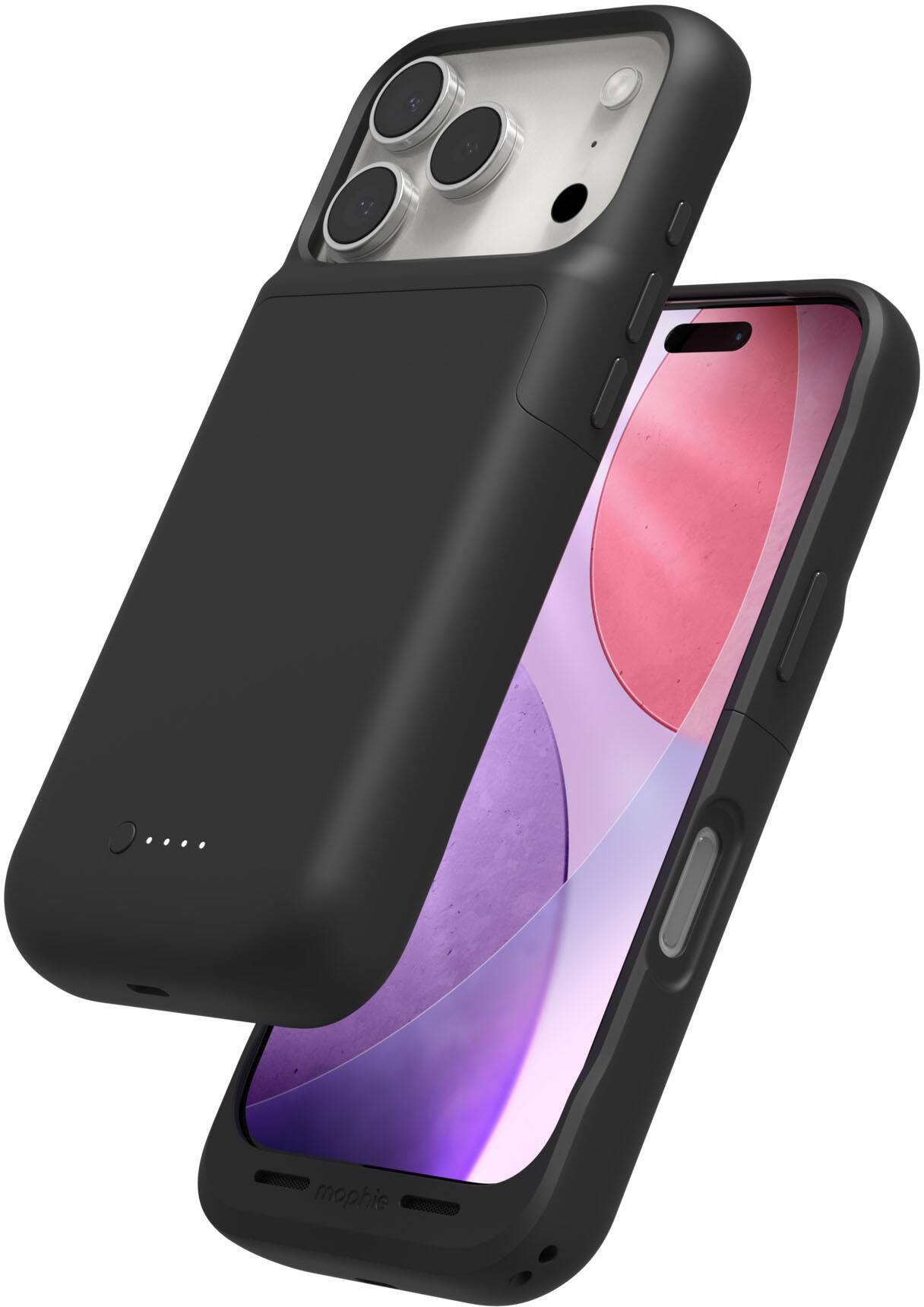 The text on the image reads:

"mophie"