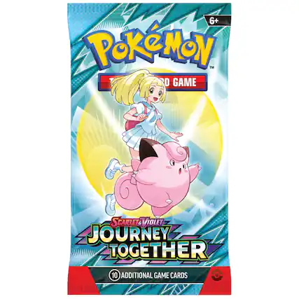 6+ Pokémon™ Trading Card Game Scarlet & Violet Journey Together 10 Additional Game Cards