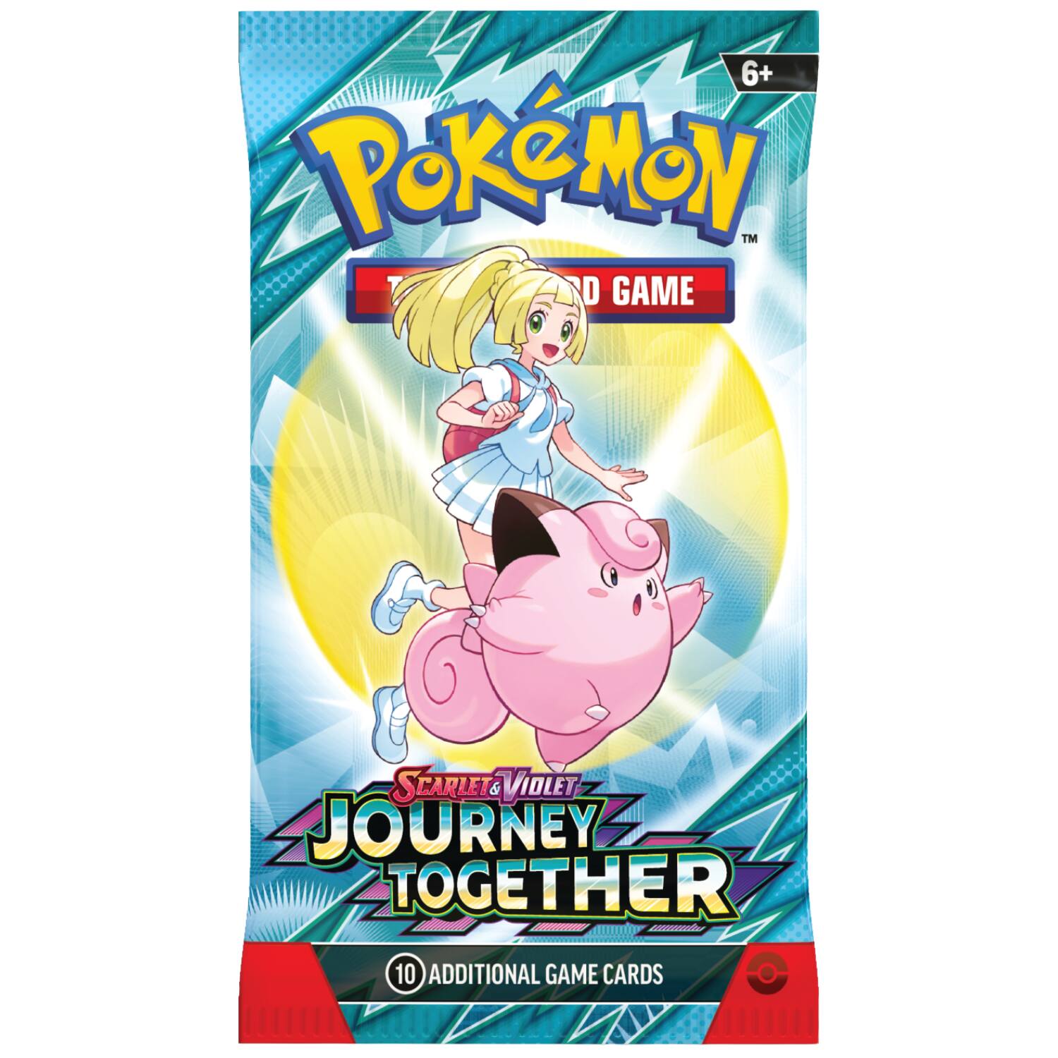 6+ Pokémon™ Trading Card Game Scarlet & Violet Journey Together 10 Additional Game Cards