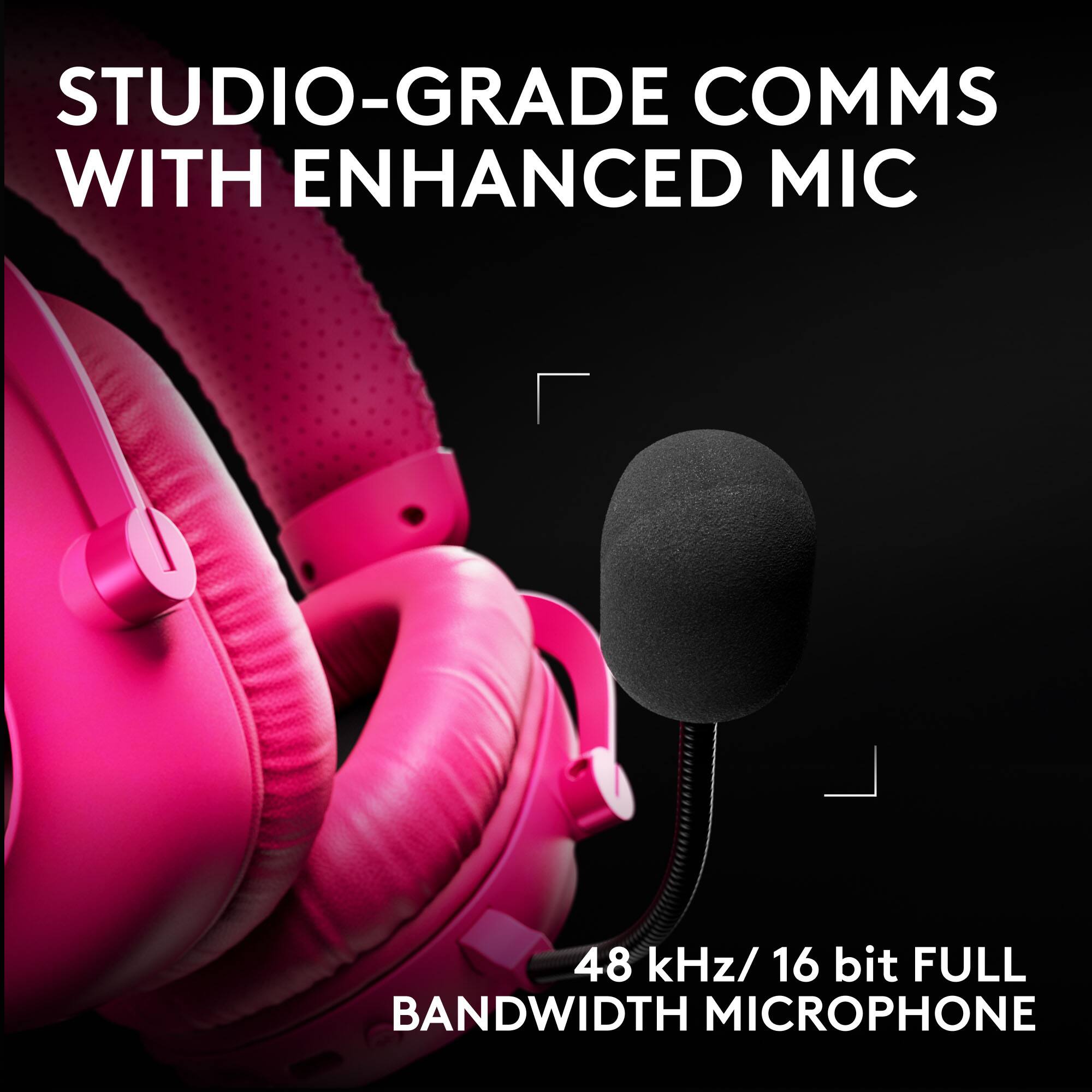 STUDIO-GRADE COMMS WITH ENHANCED MIC

48 kHz/ 16 bit FULL BANDWIDTH MICROPHONE