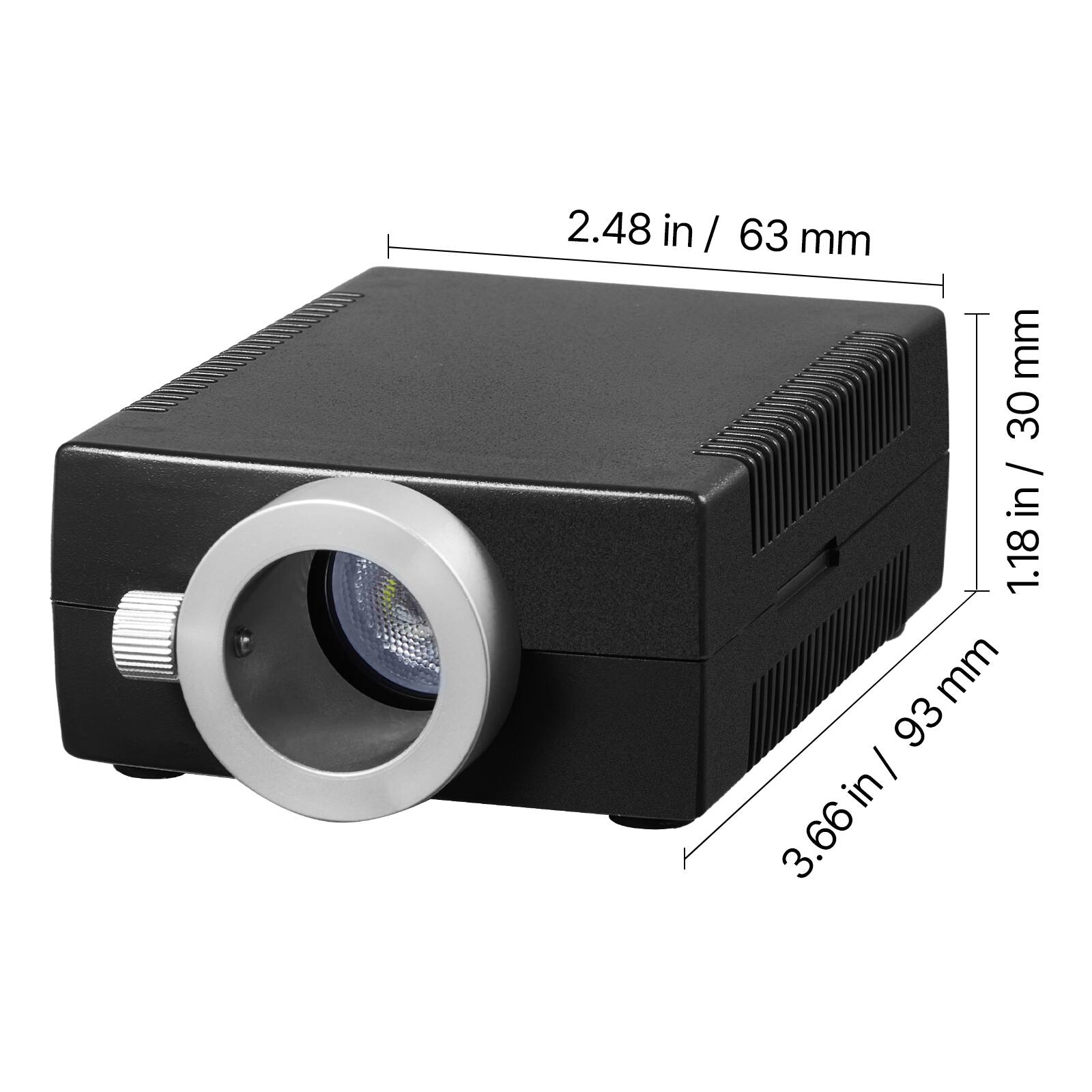 2.48 in / 63 mm  
1.18 in / 30 mm  
3.66 in / 93 mm