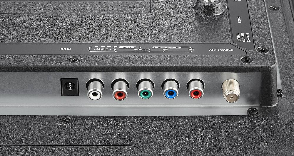 Alt View 2. 28" Class (27.5" Diag.) - LED - 720p - HDTV DVD Combo.