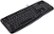Alt View Zoom 20. Logitech - K120  Full-size Wired Membrane Keyboard for PC with Spill-Resistant Design - Black.