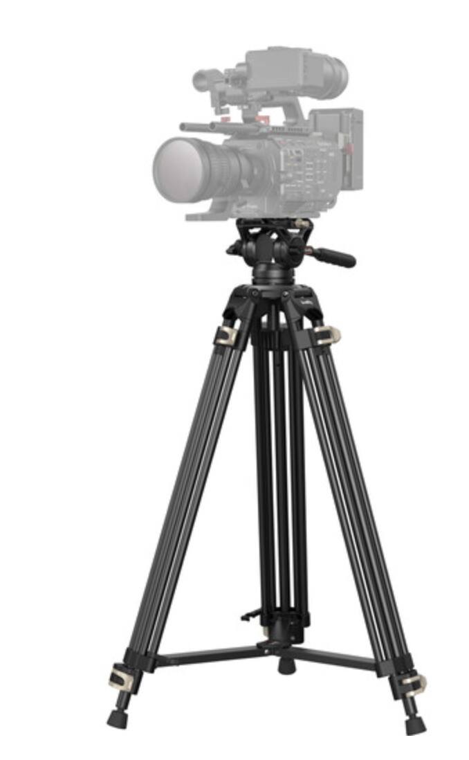 Alt View 6. Smallrig - SmallRig Heavy-Duty Fluid Head Tripod AD-01 3751B.