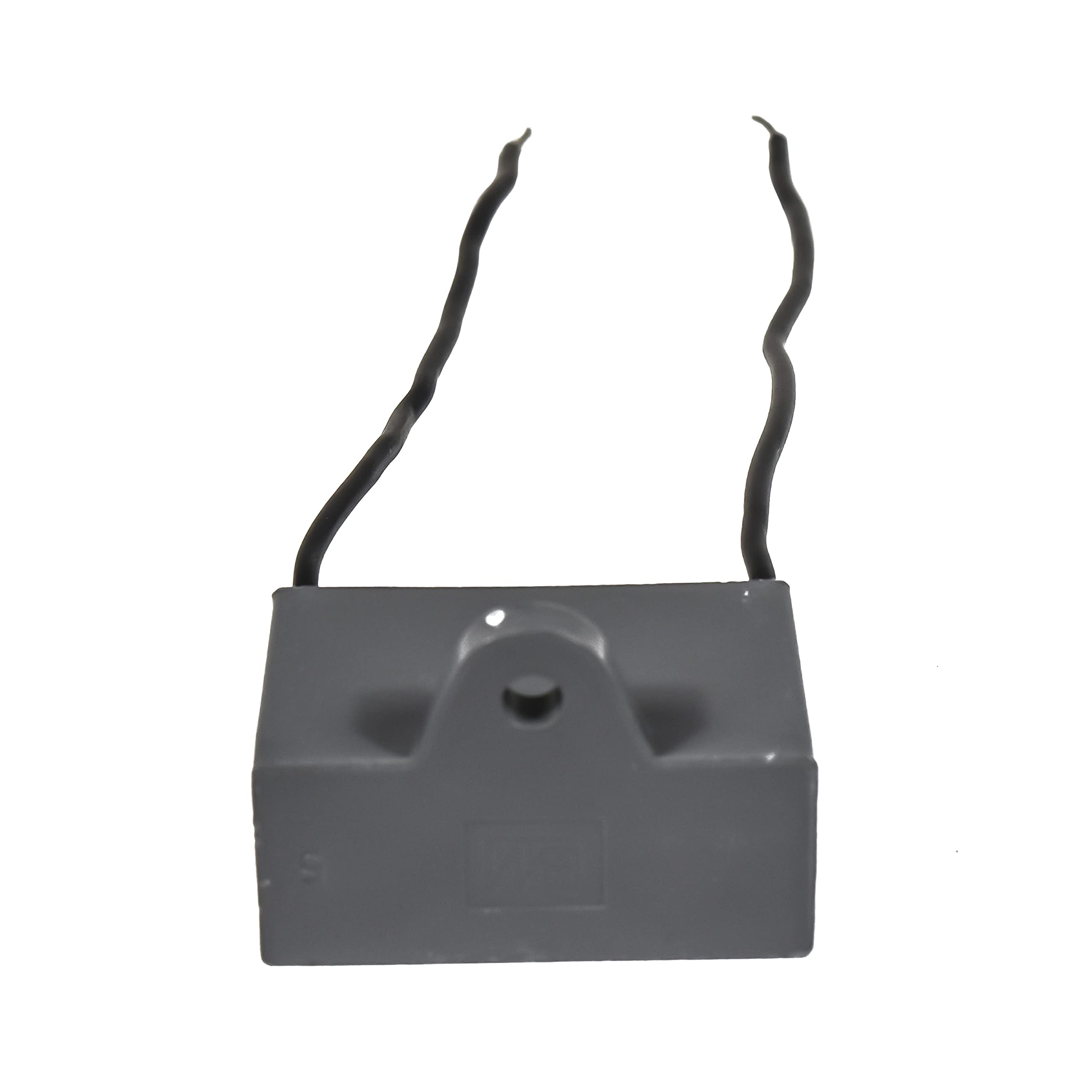 Alt View 2. HQRP - 15 uF Ceiling Fan Capacitor 2-Wire 250 VAC Replacement for Hampton Bay CBB61 UL Listed.