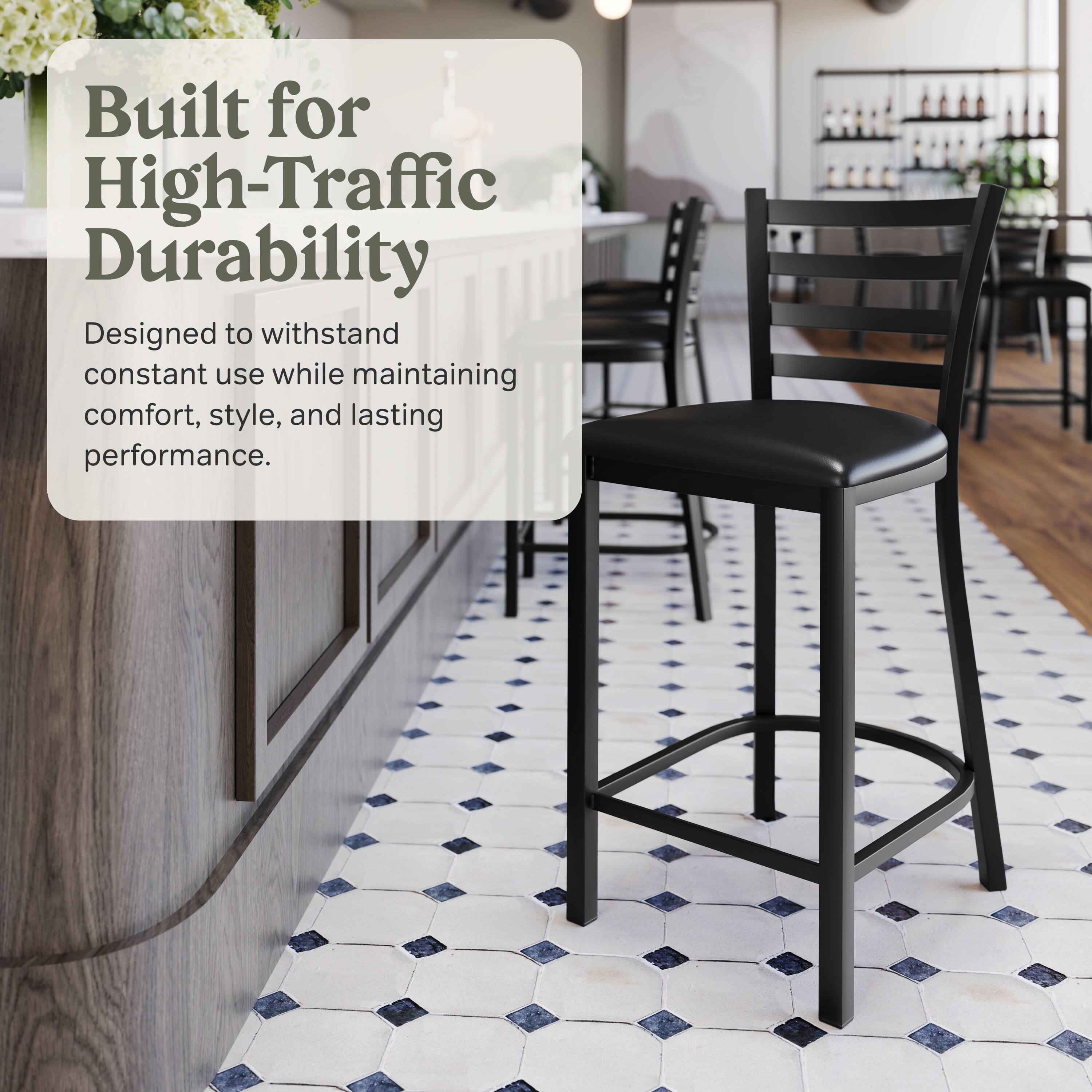 Built for High-Traffic Durability  
Designed to withstand constant use while maintaining comfort, style, and lasting performance.