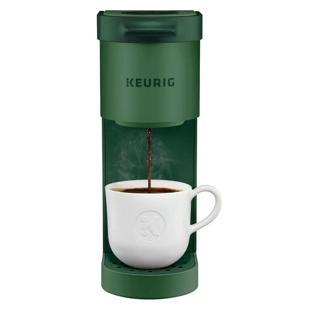 Front. Keurig - .Keurig K-Mini Plus 12 oz Coffee Maker | Evergreen | Single Serve - N/A.