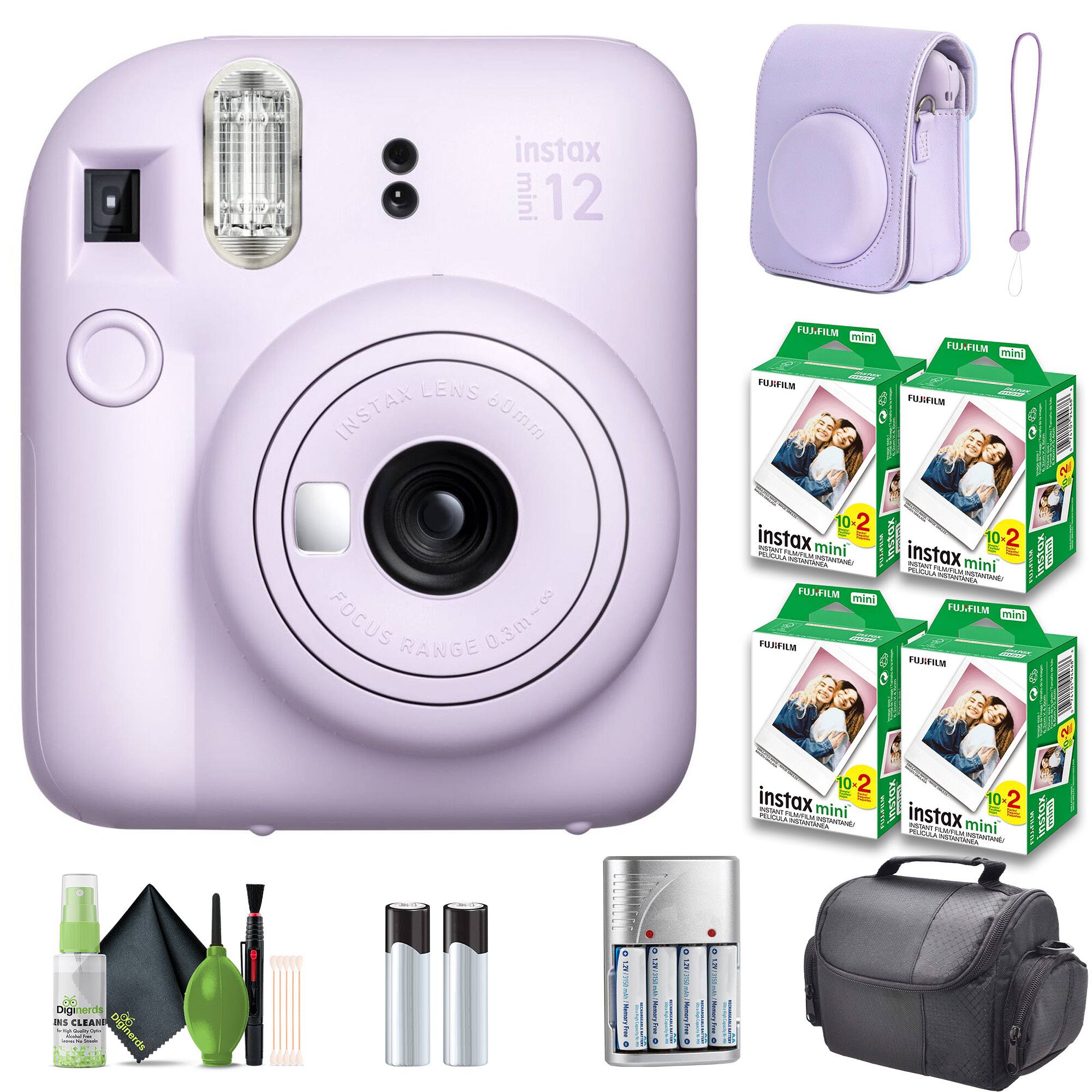 Fujifilm - INSTAX MINI 12 Instant Film Camera with Instant Film - Lilac Purple price history on PriceWatchPro