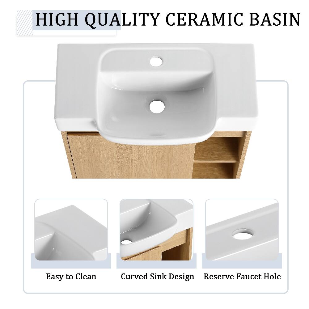 HIGH QUALITY CERAMIC BASIN

Easy to Clean
Curved Sink Design
Reserve Faucet Hole