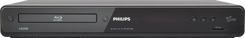 Front Standard. Philips - Refurbished Internet Connectable Blu-ray Disc Player.