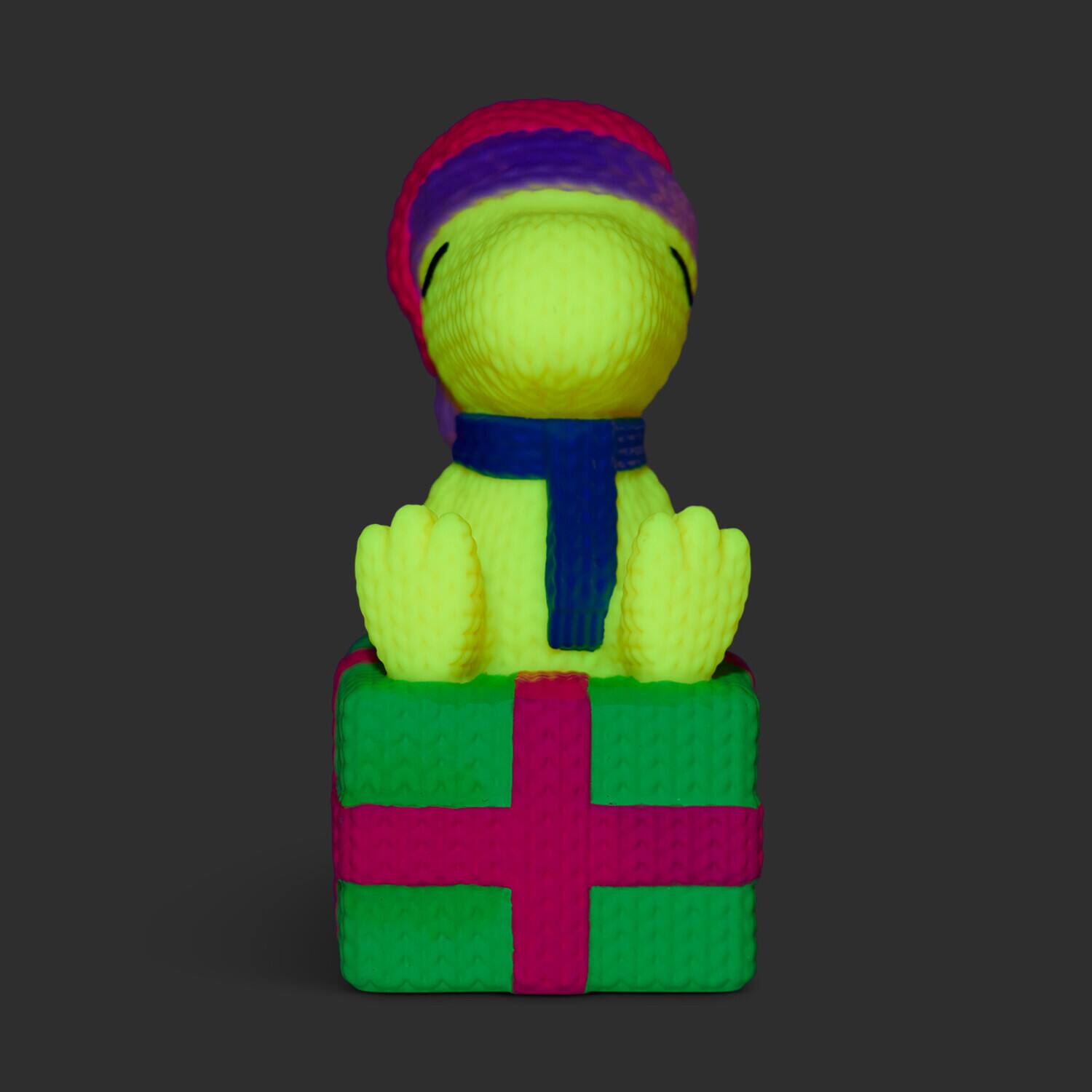 Alt View 4. Handmade by Robots - Handmade by Robots - Peanuts - Woodstock #404 (Blacklight Christmas)   - COLLECTIBLES - Multicolor.