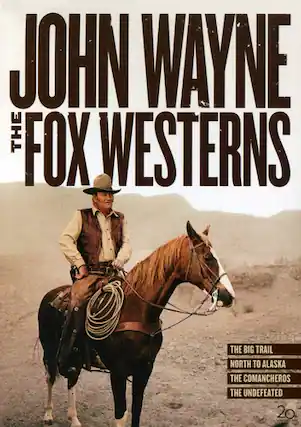 Front. John Wayne: The Fox Westerns Collection - DVD.