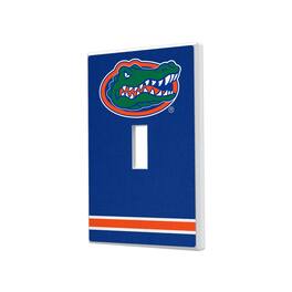 Keyscaper - Florida Gators Stripe Design Single Toggle Light Switch Plate - Multicolor