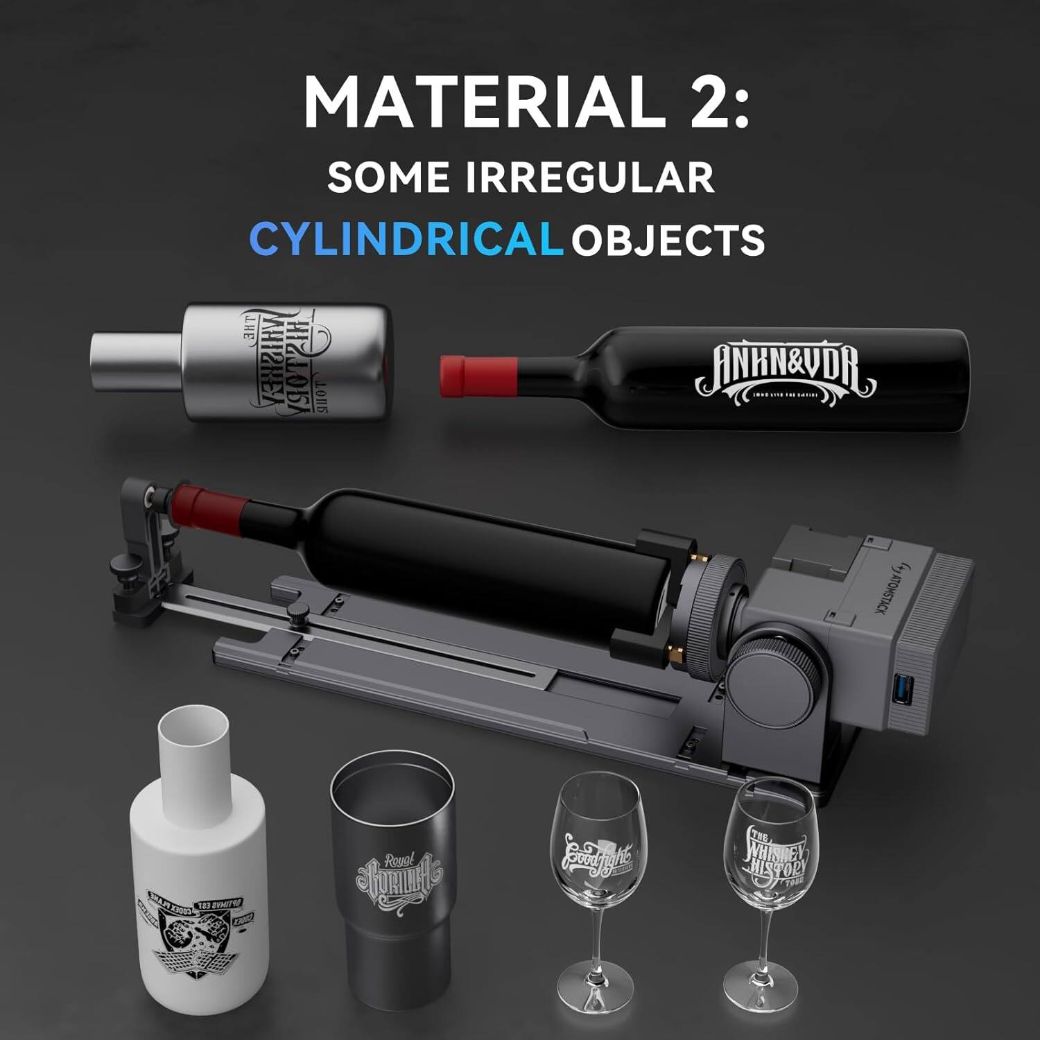 MATERIAL 2: SOME IRREGULAR CYLINDRICAL OBJECTS