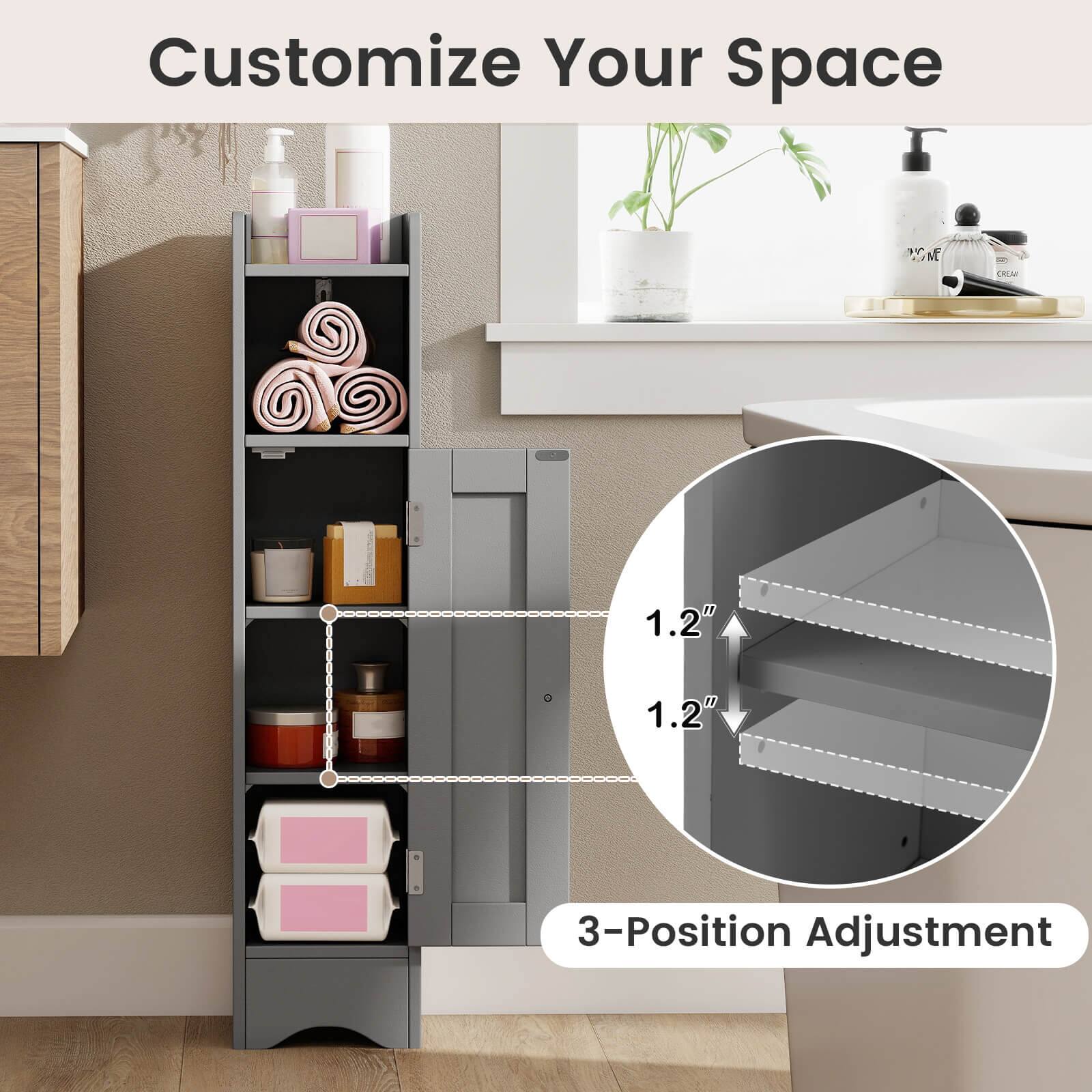 Customize Your Space

1.2" 1.2" 3-Position Adjustment
