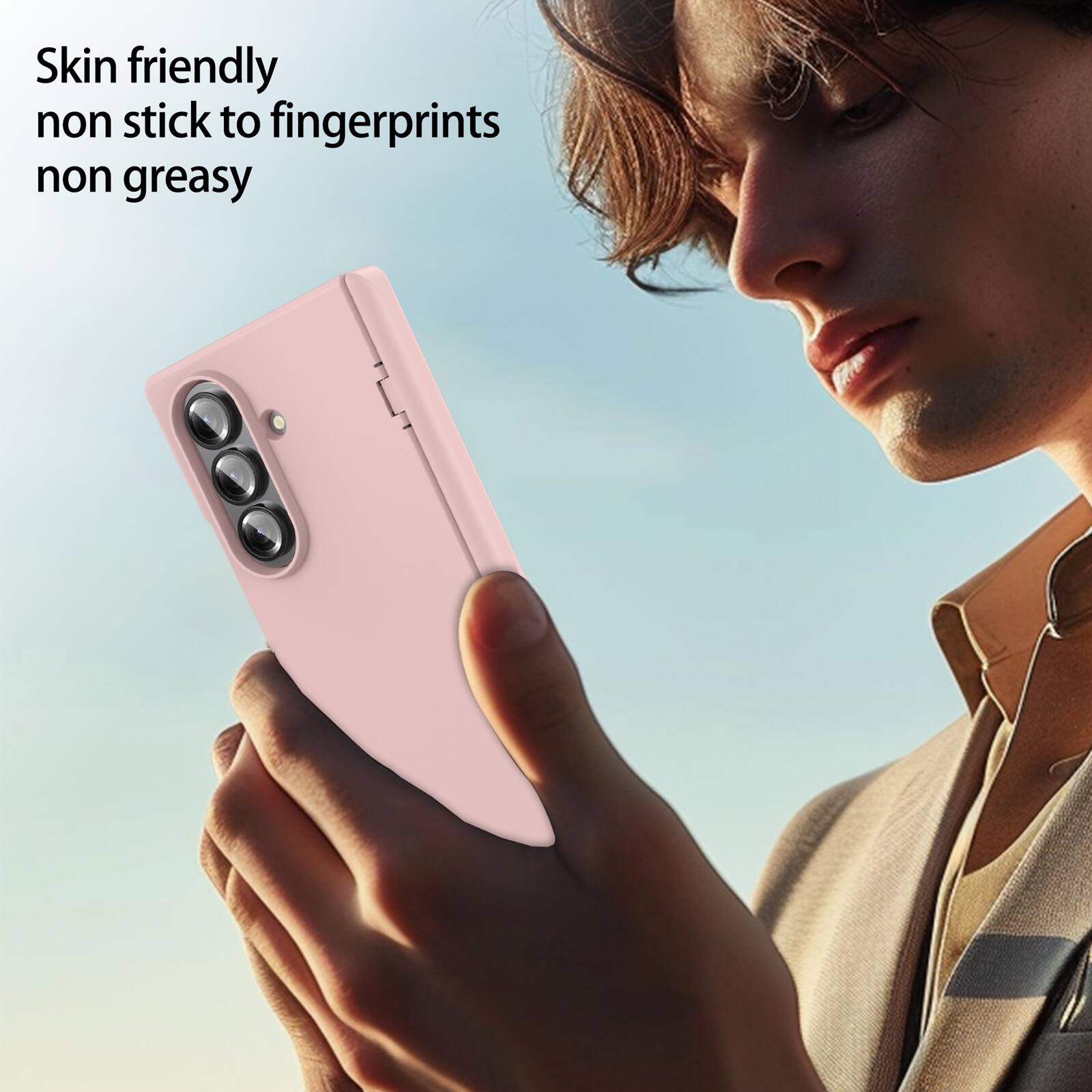 Skin friendly non stick to fingerprints non greasy
