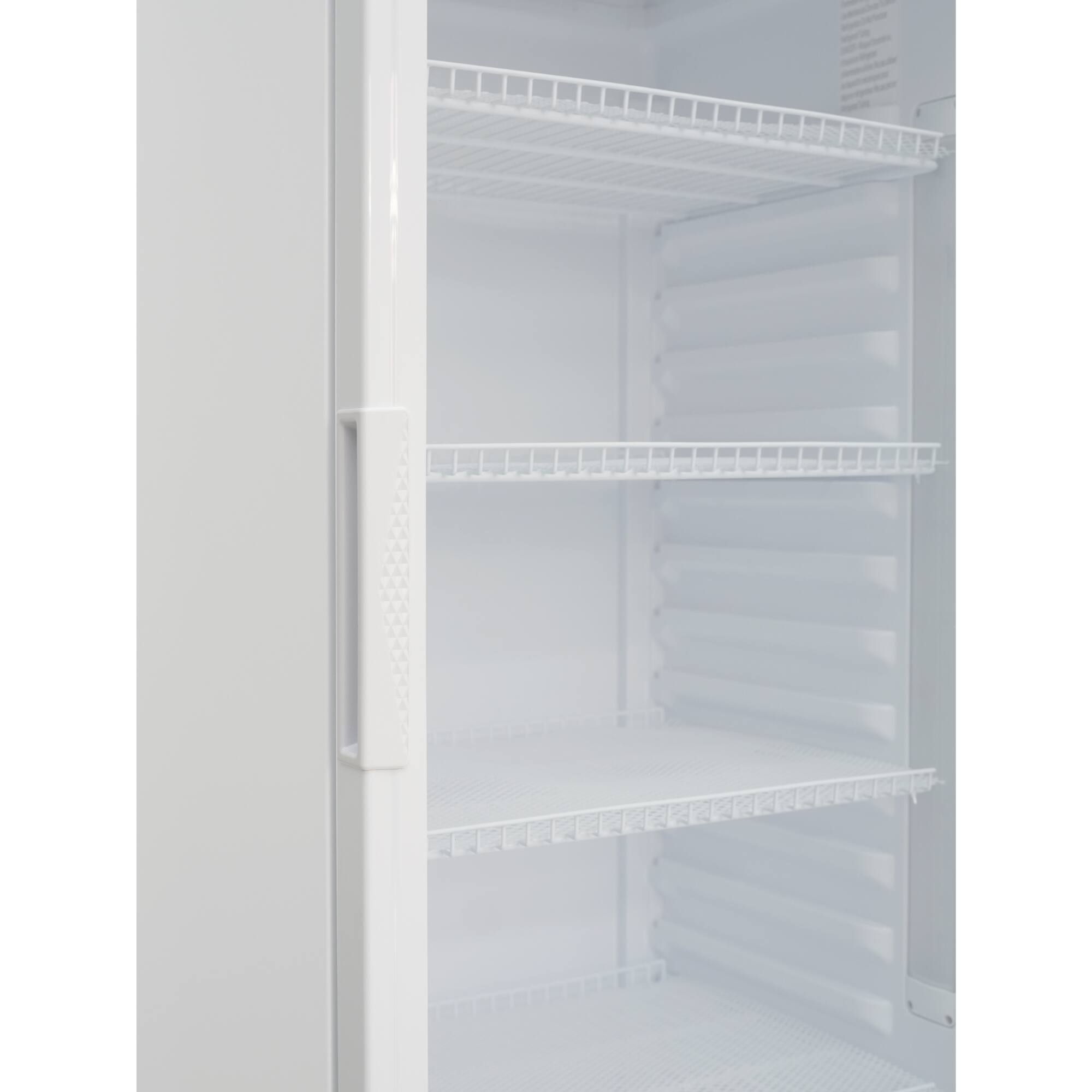 Alt View 8. Koolmore - 24 in. One-Door Commercial Merchandiser Refrigerator in White, 12 Cu. Ft. (KM-MDR-1GD-12CWH) - White.