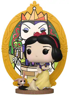Funko - POP! Deluxe: Disney Snow White - Snow White (Evil Queen Stained Glass) - COLLECTIBLES - Multicolor