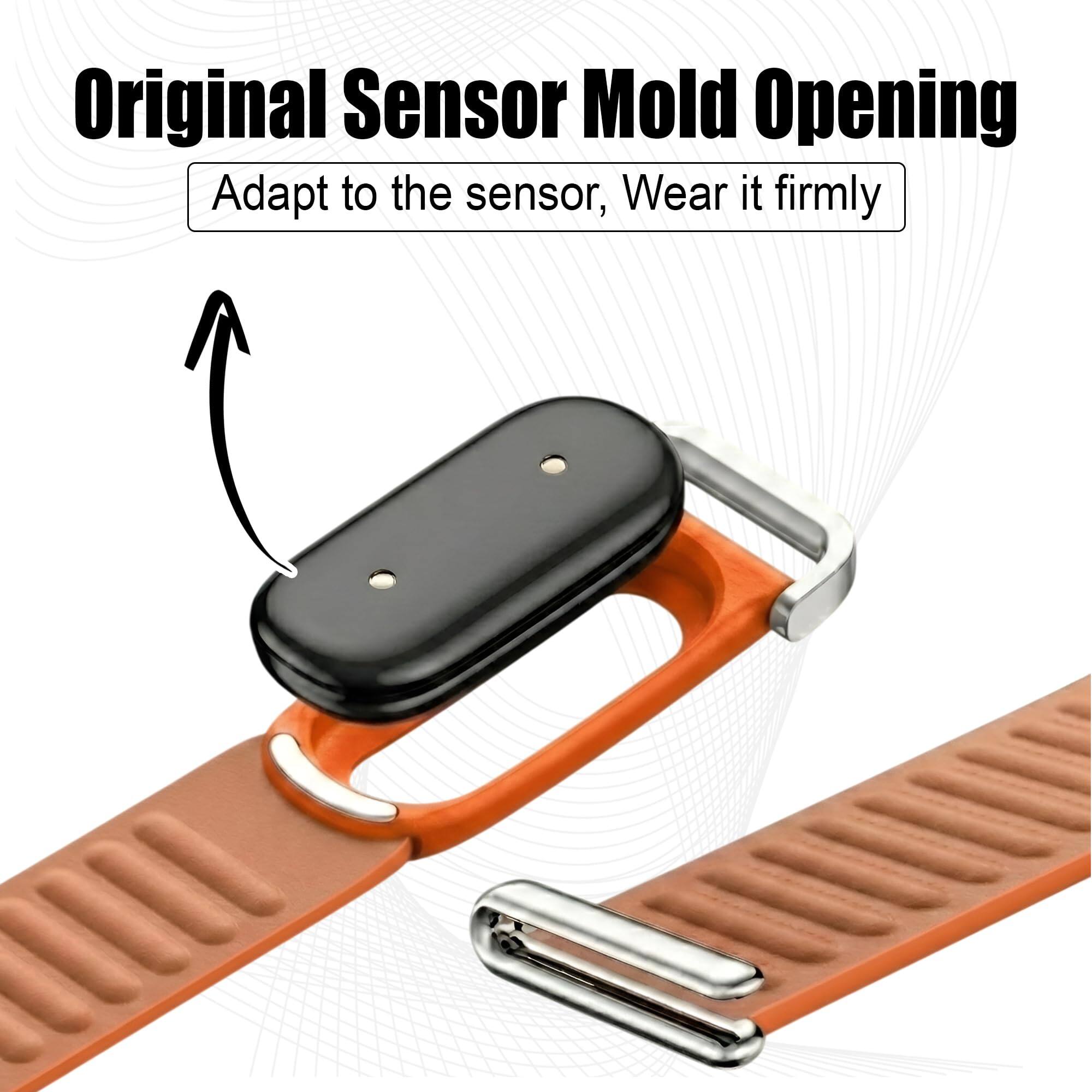Original Sensor Mold Opening  
Adapt to the sensor, Wear it firmly