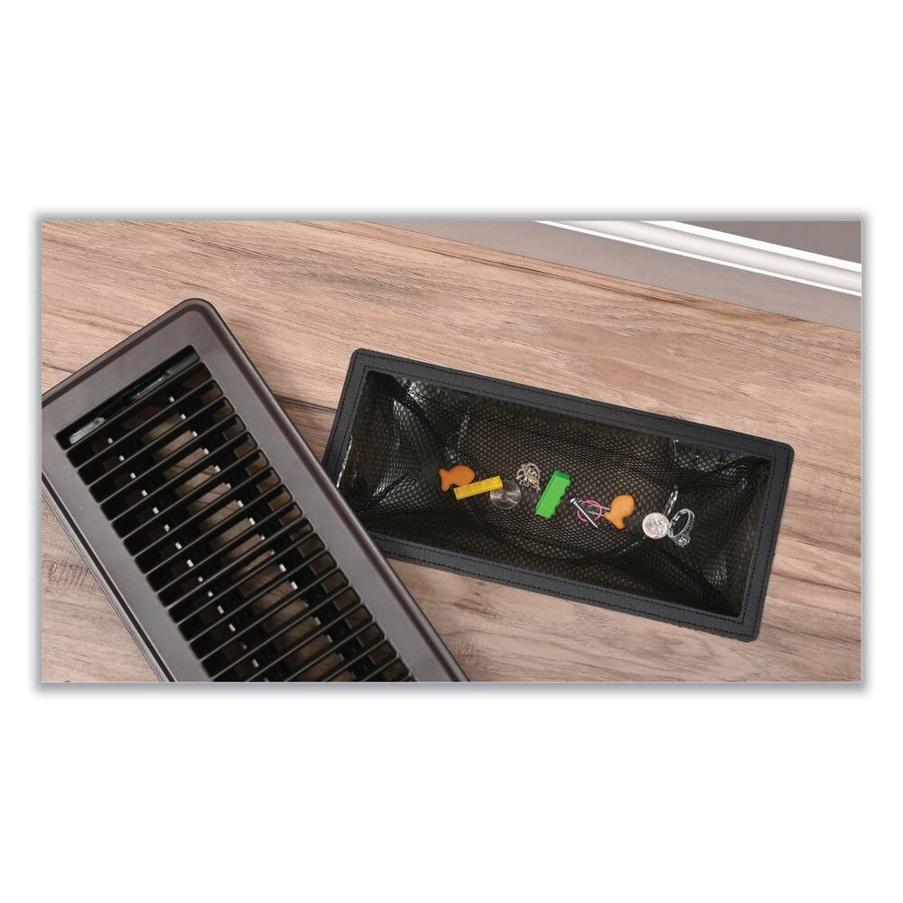 Alt View 1. Deflecto - Deflecto RFN124 4 in. x 12 in. x 0.1 in. Register Nets - Black - Black.