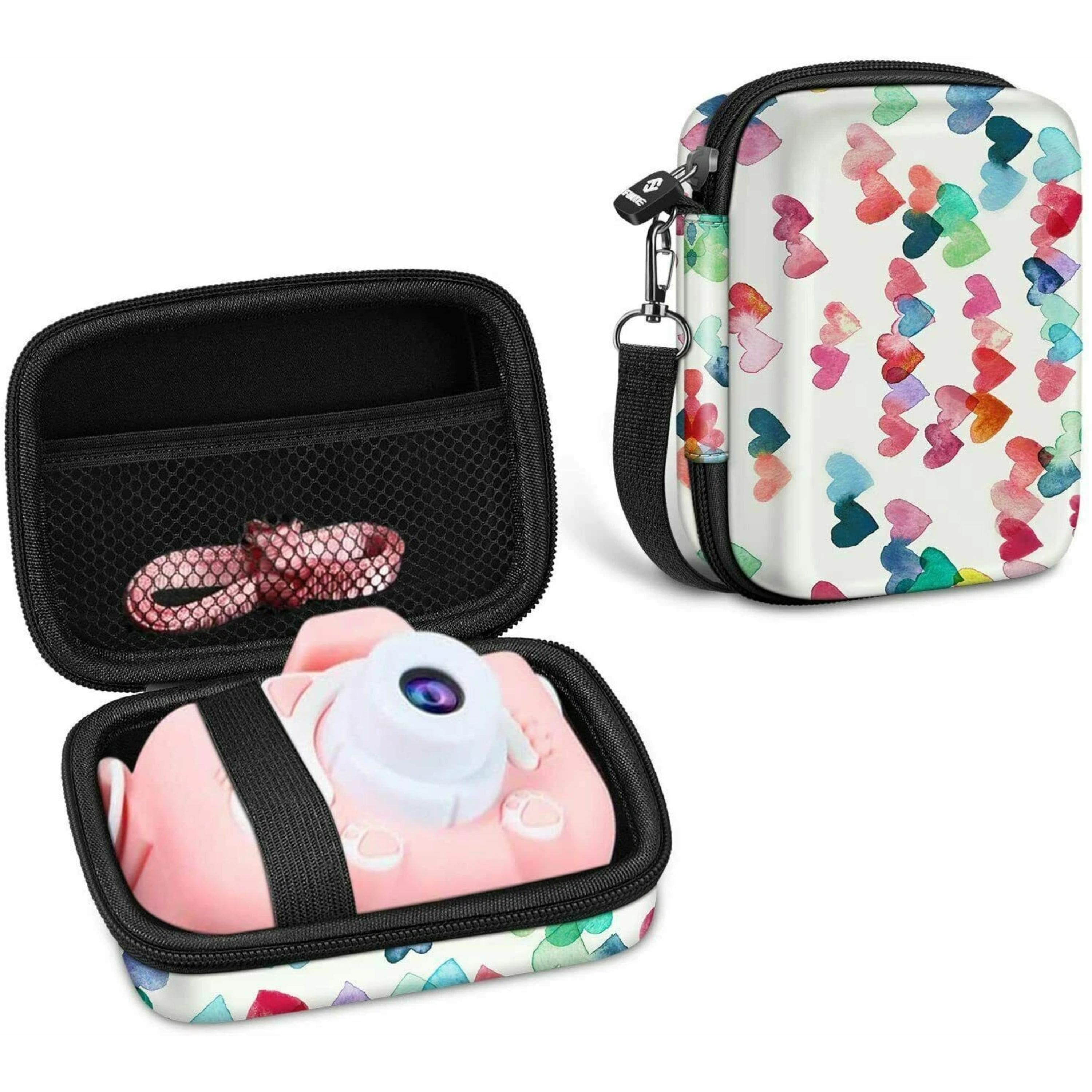 Kitcheniva - Durable Camera Case For Fujifilm Instax Mini LiPlay Hybrid Instant Camera Protective Bag Raining Hearts price history on PriceWatchPro