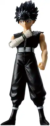Front. Bandai - Ichibansho - Yu Yu Hakusho - Masterlise - Hiei (Dark Tournament Edition vol. 2) Figure - COLLECTIBLES - Multicolor.